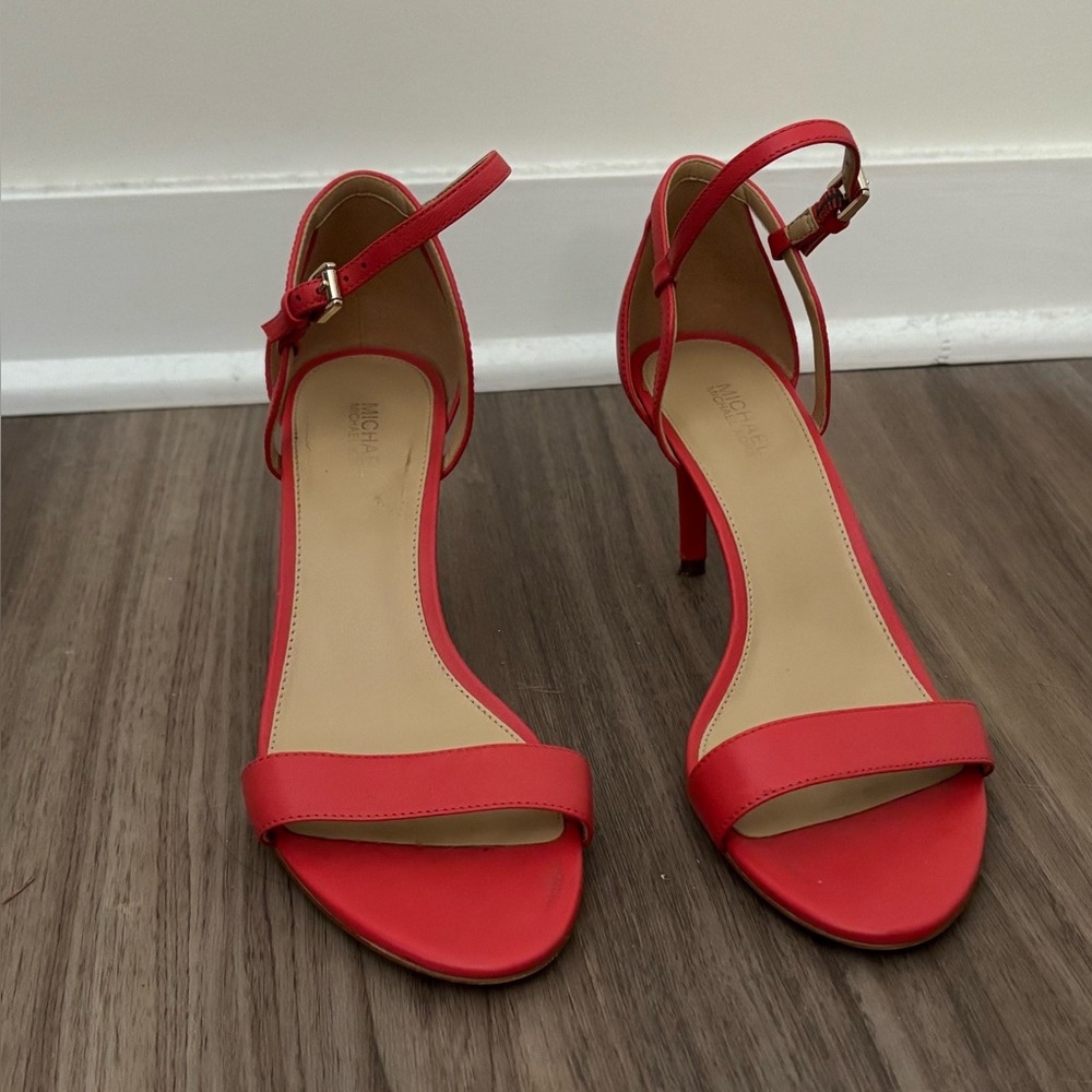 MICHAEL Michael Kors Women's Coral Strappy Heels